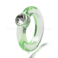 Transparente Acryl-Fingerringe&nbsp;LS-RJEW-T010-07B