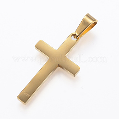 Pendentifs en acier inoxydable 304 avec placage ionique (IP)&nbsp;X-STAS-H389-13G