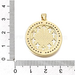 Pendentifs en laiton zircon cubique transparent&nbsp;CU-CBAE7DF-09G-01