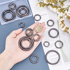 20 Stück Federtorring aus Legierung in 5 Stilen&nbsp;PALLOY-PH0001-72B