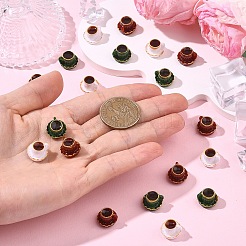 18 Stück Miniatur-Ornamente in 6 Farben&nbsp;DJEW-YW0010-13