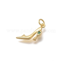 Ottone micro spianare pendenti zirconi&nbsp;KK-D431-075B-03