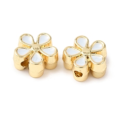 Perle di smalto in ottone&nbsp;KK-L179-05G