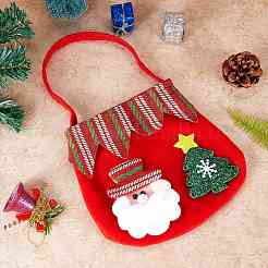 7 stücke 7 stil weihnachten vliesstoffe süßigkeiten tüten dekorationen&nbsp;ABAG-SZ0001-16