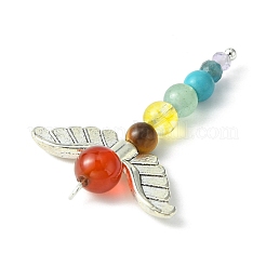 Pendentifs de pierres précieuses de chakra&nbsp;PALLOY-TA00073