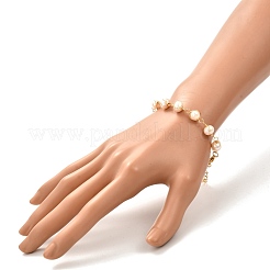 Braccialetto di perline di perle naturali per ragazze donne&nbsp;BJEW-JB06854