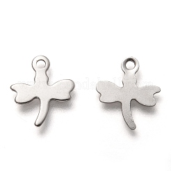 Anlaufgeschützte Charms aus Edelstahl 201&nbsp;STAS-B001-46P