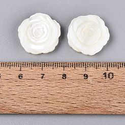 Natürliche geschnitzte Trochus-Muschelperlen&nbsp;SHEL-Q028-11