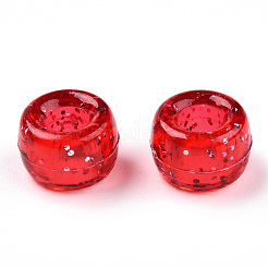 Perle di plastica trasparente&nbsp;KY-T025-01-B05