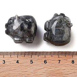 Statuette intagliate in larvikite naturale&nbsp;DJEW-L023-C03
