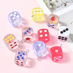 10 pendentif en résine époxy&nbsp;CRES-YW0002-35