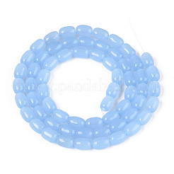Chapelets de perles en verre imitation jade&nbsp;LS-GLAA-T028-14J-04