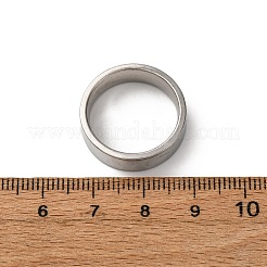 201 Edelstahl-Breitband-Fingerringe&nbsp;RJEW-K252-02C-P