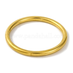 Ionenplattierung (IP) schlichte Armreifen aus 304 Edelstahl für Frauen&nbsp;BJEW-B104-33B-G