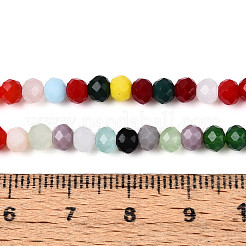 Opake Volltonglasperlenstränge&nbsp;EGLA-A034-P4mm-DM