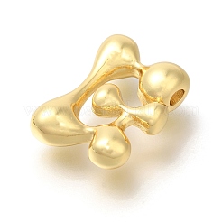 Perles de placage en laiton&nbsp;KK-S051-01G-G