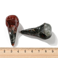 Natürliche afrikanische Blutsteinanhänger&nbsp;G-M417-06B