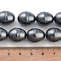 Fili di perle di conchiglie galvanizzate&nbsp;BSHE-H110-01-02