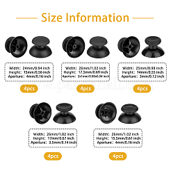 20 tapa de joystick de plástico de 5 estilos&nbsp;AJEW-FH0002-87