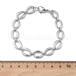Gliederkettenarmbänder aus 304 Edelstahl für Damen&nbsp;BJEW-B169-04A-P