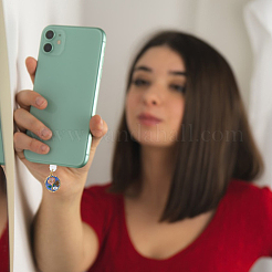 16 pièces 16 styles de bouchons mobiles anti-poussière en pvc&nbsp;HJEW-FH00212
