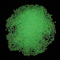 Perline rotonde di semi di vetro trasparente luminoso&nbsp;GLAA-F124-D06-A