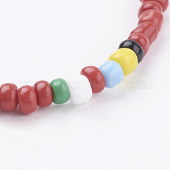Glasperlen dehnen Armbänder&nbsp;BJEW-JB03435-06