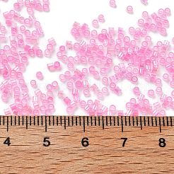 Perles de rocaille en verre de couleurs transparentes&nbsp;SEED-H003-01F