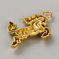 Tibetischen Stil Zink-Legierung Anhänger&nbsp;FIND-WH0139-439A-AG