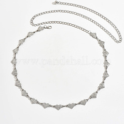 Taillenkette aus einer Legierung mit Strassen in Herzform für Damen&nbsp;WGA2267-01