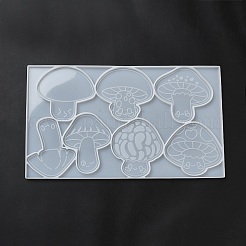 Moules en silicone pour cabochons de champignons&nbsp;DIY-L071-05B