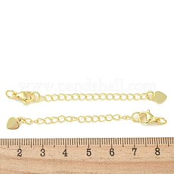 Allongeur de chaîne en laiton de placage en rack&nbsp;X-FIND-T071-14G