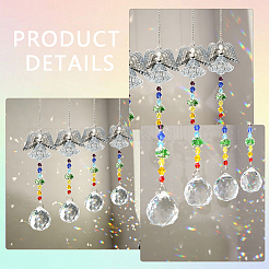 1 attrape-soleil en cristal&nbsp;HJEW-DJ0001-14