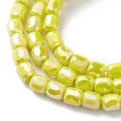 Chapelets de perles en verre électroplaqué&nbsp;EGLA-K015-08A