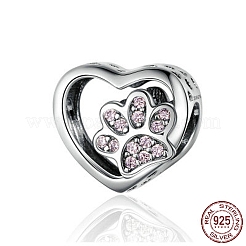925 Silber Euorpean Perlen&nbsp;STER-FF0013-01