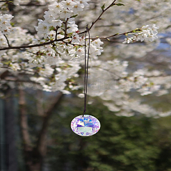 3 Stück 3 Stile hängende Glas-Sonnenfänger&nbsp;HJEW-LP0002-39