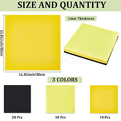 4 ensemble de tissu non tissé 3 couleurs&nbsp;DIY-CP0012-12B