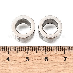 Perlas de acero inoxidable 304 con agujeros grandes&nbsp;STAS-H263-27P-03