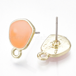 Fornituras de aretes de aleación&nbsp;PALLOY-S177-39-M