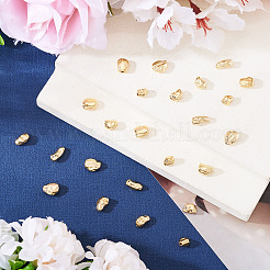 24pcs 6 Arten Messingperlen&nbsp;KK-TA0002-34