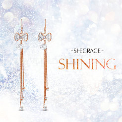 Boucles d'oreilles avec pendentif en laiton&nbsp;JE807A