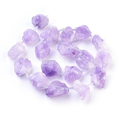 Natürlichen Amethyst Perlen Stränge&nbsp;G-I250-03D