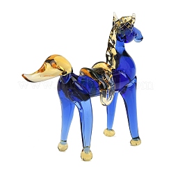 Handgefertigte Lampenglas-Pferdefiguren&nbsp;LAMP-C026-05F
