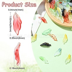 100pcs transparente Glasanhänger&nbsp;GLAA-CJ0002-63