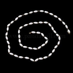 Chaînes à billes en acier inoxydable 304 et plastique ABS&nbsp;CHS-G048-06G