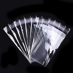 セロハンのOPP袋  長方形  透明  10.2x4cm  一方的な厚さ：0.035mm  インナー対策：7.8x4のCM