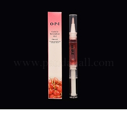 Nail Cuticle Oil Pens, with Nail Nutritious Oil, for Cuticle Nail Care, Crimson, 125x13mm, about 13ml/pc
