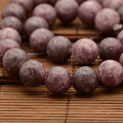 Natural Chinese Tourmaline Round Bead Strands, 12mm, Hole: 1mm, about 33pcs/strand, 15.3 inch