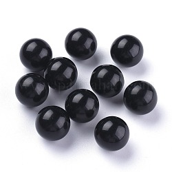 Natürliche Obsidian Perlen, Edelsteinkugel, kein Loch / ungekratzt, Runde, 17.5~18 mm