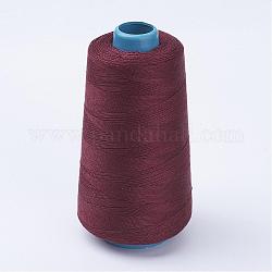 Polyester Thread, Saddle Brown, 0.28mm, about 1749.78 yards(1600m)/roll